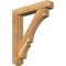 Ekena Millwork Balboa Craftsman Rough Sawn Bracket w/ Offset Brace, Western Red Cedar, 6"W x 30"D x 36"H BKT0604X30X36BOA04RWR - alternate 1